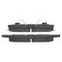 1003-1731C by MPA ELECTRICAL - Quality-Built Disc Brake Pad Set - Black Series, Ceramic, with Hardware