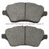 1003-1730M by MPA ELECTRICAL - Quality-Built Black Series Semi-Metallic Brake Pads w/ Hardware