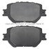 1003-1733C by MPA ELECTRICAL - Quality-Built Black Series Ceramic Brake Pads w/ Hardware