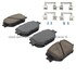 1003-1733C by MPA ELECTRICAL - Quality-Built Black Series Ceramic Brake Pads w/ Hardware