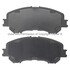 1003-1737C by MPA ELECTRICAL - Quality-Built Disc Brake Pad Set - Black Series, Ceramic, with Hardware