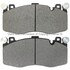 1003-1738AM by MPA ELECTRICAL - Quality-Built Black Series Semi-Metallic Brake Pads w/ Hardware