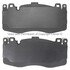 1003-1738AM by MPA ELECTRICAL - Quality-Built Black Series Semi-Metallic Brake Pads w/ Hardware