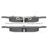 1003-1761M by MPA ELECTRICAL - Quality-Built Disc Brake Pad Set - Black Series, Semi-Metallic, with Hardware