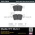 1003-1761M by MPA ELECTRICAL - Quality-Built Disc Brake Pad Set - Black Series, Semi-Metallic, with Hardware