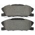 1003-1767M by MPA ELECTRICAL - Quality-Built Disc Brake Pad Set - Black Series, Semi-Metallic, with Hardware