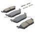 1003-1790C by MPA ELECTRICAL - Quality-Built Disc Brake Pad Set - Black Series, Ceramic, with Hardware