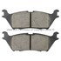 1003-1790C by MPA ELECTRICAL - Quality-Built Disc Brake Pad Set - Black Series, Ceramic, with Hardware