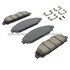 1003-1791C by MPA ELECTRICAL - Quality-Built Black Series Ceramic Brake Pads w/ Hardware