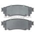 1003-1805C by MPA ELECTRICAL - Quality-Built Disc Brake Pad Set - Black Series, Ceramic, with Hardware