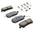 1003-1806C by MPA ELECTRICAL - Quality-Built Disc Brake Pad Set - Black Series, Ceramic, with Hardware