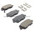 1003-1816C by MPA ELECTRICAL - Quality-Built Black Series Ceramic Brake Pads w/ Hardware