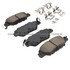 1003-1846C by MPA ELECTRICAL - Quality-Built Black Series Ceramic Brake Pads w/ Hardware