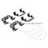 1003-1847C by MPA ELECTRICAL - Quality-Built Disc Brake Pad Set - Black Series, Ceramic, with Hardware