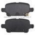 1003-1857C by MPA ELECTRICAL - Quality-Built Disc Brake Pad Set - Black Series, Ceramic, with Hardware