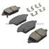 1003-1864C by MPA ELECTRICAL - Quality-Built Black Series Ceramic Brake Pads w/ Hardware