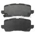 1003-1954C by MPA ELECTRICAL - Quality-Built Disc Brake Pad Set - Black Series, Ceramic, with Hardware