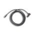 S4497130300 by MERITOR - ABS Wheel Speed Sensor Cable - 118.11 in. Length, Din 2 Pin Female, 90 Degree Connector