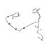 Mopar 68282444AH Air Brake Hose Air Brake Hose - Front, Right, for 2018-2024 Jeep Wrangler/Gladiator