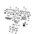 68473850AA by MOPAR - Console Mat
