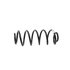 68540232AA by MOPAR - Coil Spring - Rear, For 2021-2023 Jeep Wrangler