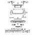 6UR36GXHAA by MOPAR - Bumper Grille Insert - Rear, Right, For 2022-2023 Jeep Grand Cherokee