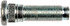 610-305 by DORMAN - 9/16-18 Serrated Wheel Stud - 0.643 In. Knurl, 2-1/8 In. Length