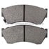 1001-0451C by MPA ELECTRICAL - Quality-Built Premium Ceramic Brake Pads w/ Hardware