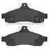 1001-0628M by MPA ELECTRICAL - Quality-Built Premium Semi-Metallic Brake Pads w/ Hardware