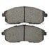 1001-0815AM by MPA ELECTRICAL - Quality-Built Premium Semi-Metallic Brake Pads w/ Hardware