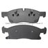 1001-1455M by MPA ELECTRICAL - Quality-Built Premium Semi-Metallic Brake Pads w/ Hardware