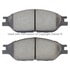 1002-0803M by MPA ELECTRICAL - Quality-Built Work Force Heavy Duty Brake Pads w/ Hardware