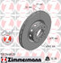 150 3468 20 by ZIMMERMANN - Disc Brake Rotor for BMW