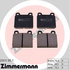 20011 185 1 by ZIMMERMANN - Disc Brake Pad for VOLKSWAGEN WATER