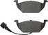 23131 195 1 by ZIMMERMANN - Disc Brake Pad for VOLKSWAGEN WATER