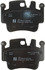 23329 170 9 by ZIMMERMANN - Disc Brake Pad for PORSCHE