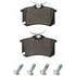 23554 170 1 by ZIMMERMANN - Disc Brake Pad for VOLKSWAGEN WATER