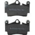 23694 165 9 by ZIMMERMANN - Disc Brake Pad for PORSCHE