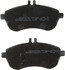 24306 205 1 by ZIMMERMANN - Disc Brake Pad for MERCEDES BENZ