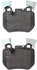 24315 168 1 by ZIMMERMANN - Disc Brake Pad for BMW