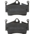24541 155 9 by ZIMMERMANN - Disc Brake Pad for PORSCHE