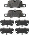 24554 160 1 by ZIMMERMANN - Disc Brake Pad for PORSCHE