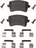 24606 175 3 by ZIMMERMANN - Disc Brake Pad for VOLKSWAGEN WATER