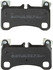 24614 165 9 by ZIMMERMANN - Disc Brake Pad for PORSCHE