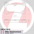 24614 165 9 by ZIMMERMANN - Disc Brake Pad for PORSCHE