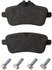 25215 190 1 by ZIMMERMANN - Disc Brake Pad for MERCEDES BENZ