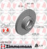 400 1061 20 by ZIMMERMANN - Disc Brake Rotor for MERCEDES BENZ