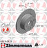 400 1409 20 by ZIMMERMANN - Disc Brake Rotor for MERCEDES BENZ