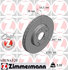 400 1443 20 by ZIMMERMANN - Disc Brake Rotor for MERCEDES BENZ