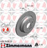 400360820 by ZIMMERMANN - Disc Brake Rotor